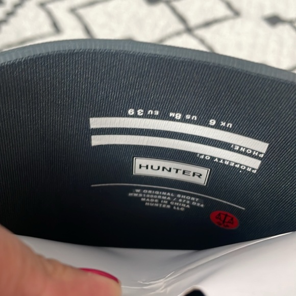 Hunter rain boots - Picture 6 of 7